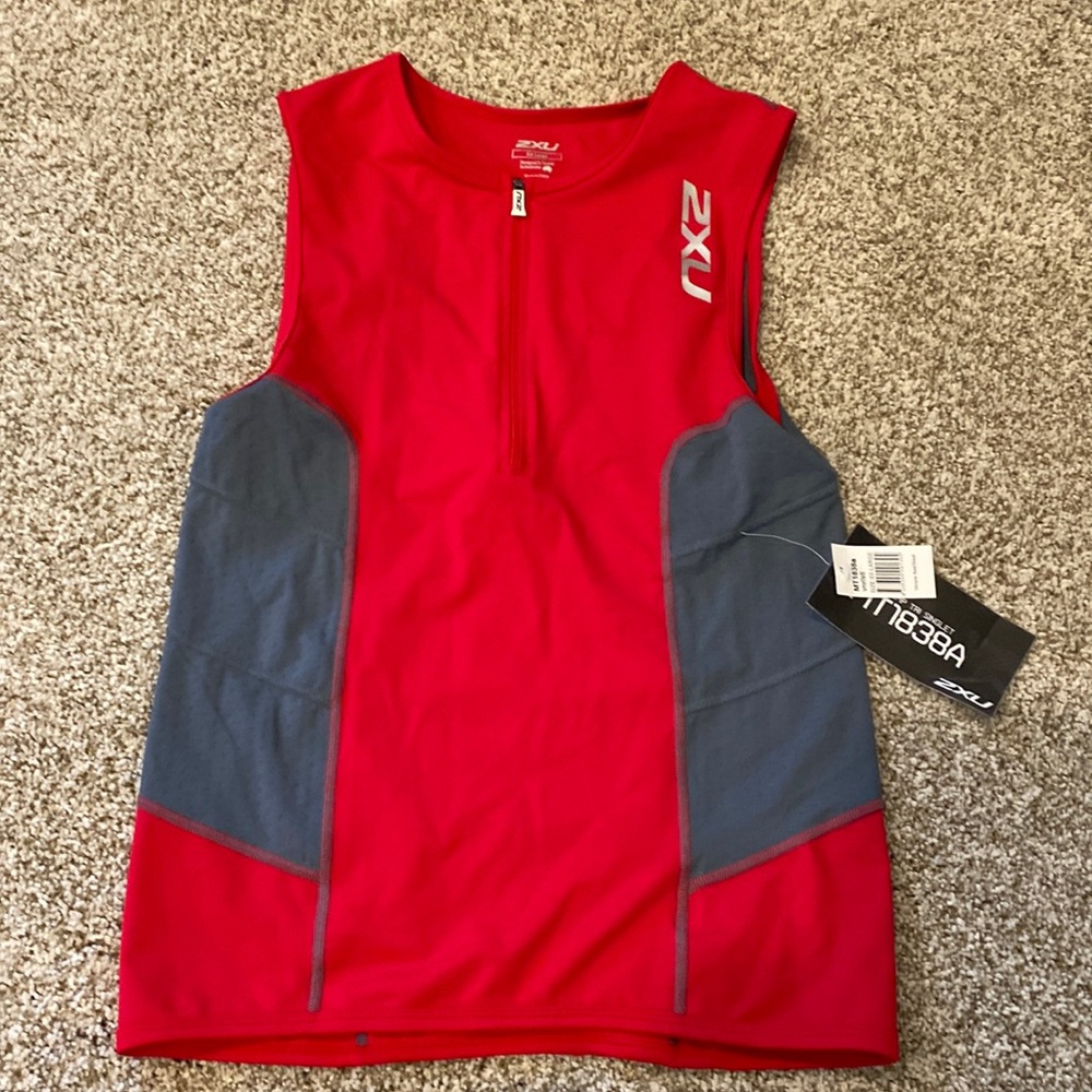 Mens 2XU Triathlon Tank